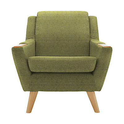 G Plan Vintage The Fifty Five Armchair Marl Green